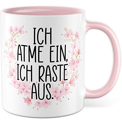 Glitzer Tasse Mit Spruch – Lustiger Kaffeebecher Als Geschenk Für Mama, Oma Oder Freundin