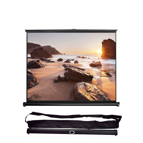 Pantalla de proyección retráctil manual 50" 4:3