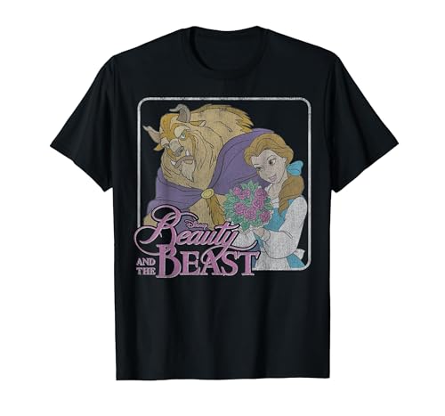 T-Shirt Beauty N Beast pour Homme Disney vêtement col rond motif cinéma