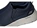 Skechers Men's Gowalk Flex - Athletic Slip-on Casual Loafer Walking Shoes with Air Cooled Foam, Navy/Grey, 11.5 X-Wide