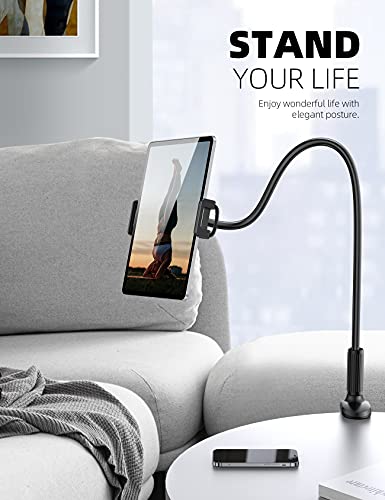 image for Lamicall Gooseneck Tablet Mount Holder for Bed - Flexible Tablet Arm C