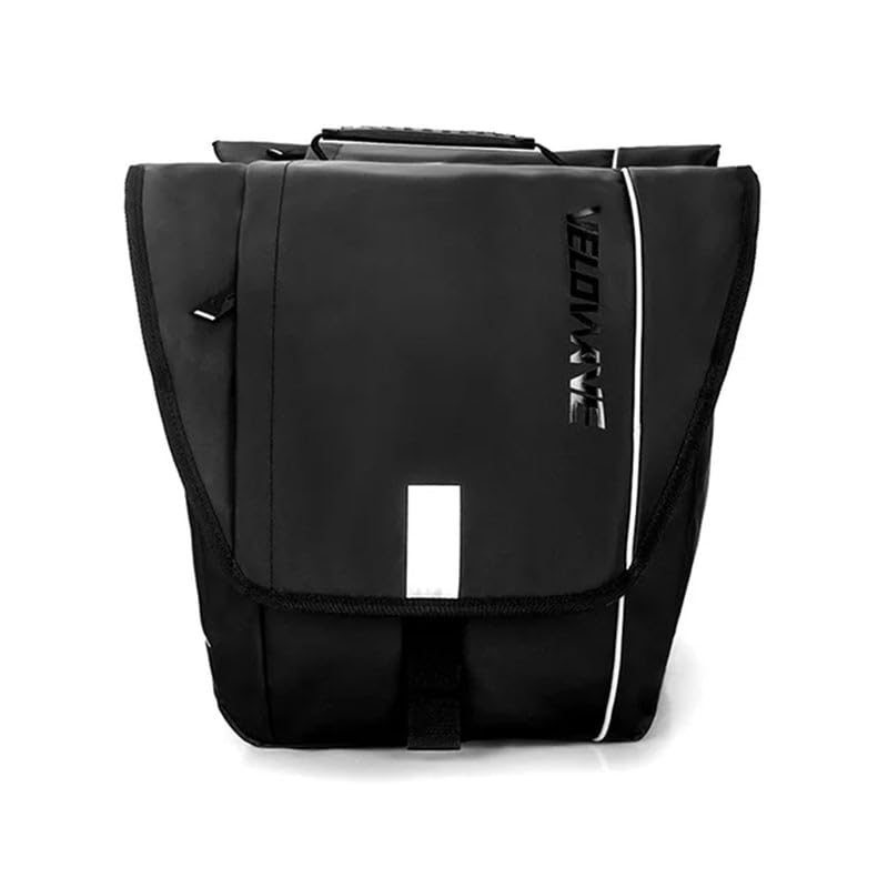 VEEFA Waterproof Bicycle Pannier Bag with Rain Cover
