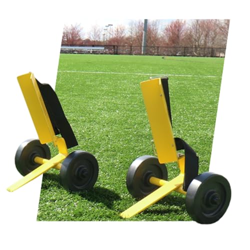 THREE M TOOL Lacrosse Goal Wheels - High School Size (5