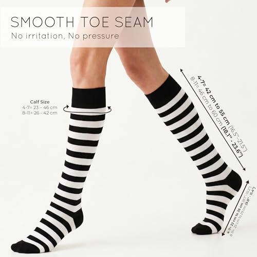Image of Mysocks Unisex Knee High Stripe Socks