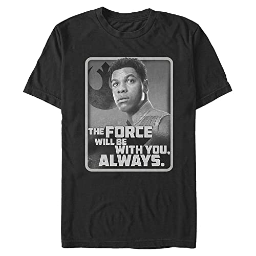 T-shirt Star Wars Rise of Skywalker Finn noir homme 3XL