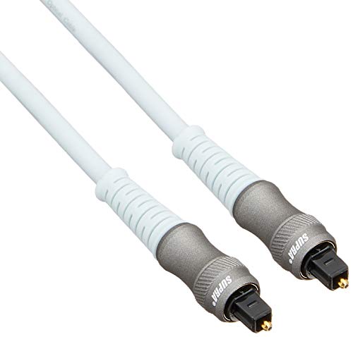 SAEC SUPRA ZACシリーズ ハイレゾ対応 光ケーブル 角型TOSリンク⇔角型TOSリンク 1本 2.0m ZAC-TOSLINK2.0