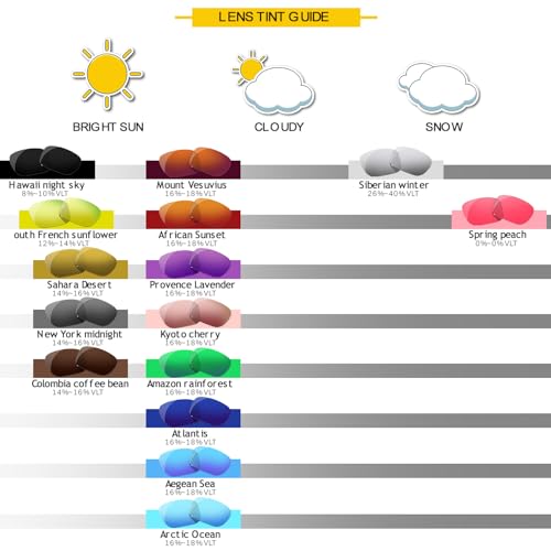 Image of Polarized Replacement Lenses for Oakley Holbrook XL Sunglasses-Multi Options,with Lens Cloth