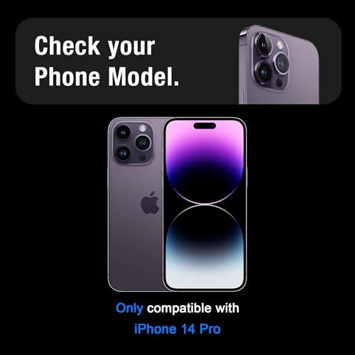 Image of Supershieldz X Koala Bear NeoGuard True 2-way Privacy Tempered Glass Screen Protector Guard for iPhone 14 Pro - 2 Pack