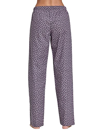 Image of CYZ Women's 100% Cotton Woven Poplin Sleep Pajama Pants