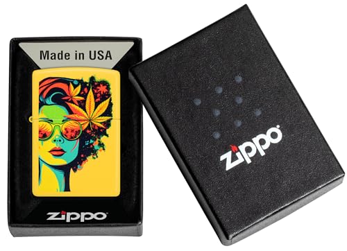 Zippo Feuerzeug mit Sonnenblumen-Design von Blazing Beauty