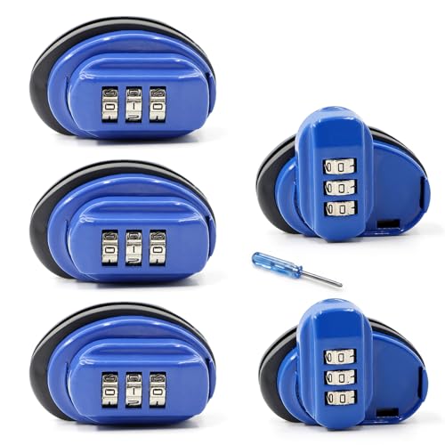 Image of RioRand 3-Digit Combination Trigger Lock Resettable Gun Safety Lock with Rubber Pads Compatible with Pistols Handguns Rifles Shotguns