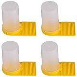 4 Stück Bienen Eingang Feeder Wasserspender Bienen Eingang Feeder Bienen Wasser Feeder Bee Feeder Nest Imker Werkzeug Kunststoff Bienen Wasserspender Für Bienenzucht Trinken Imker Werkzeug