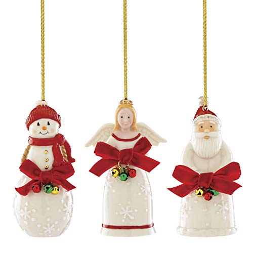 Lenox 886114 Jingles 3-Piece Ornament Set