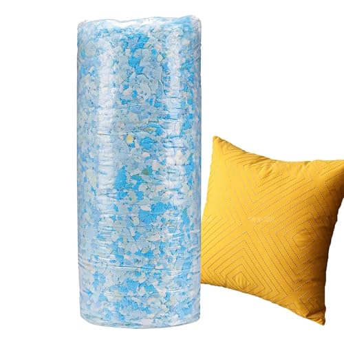 Yulokdwi Rembourrage pour Oreiller en Mousse Mémoire, 2.3 kg de Remplissage Intérieur Déchiqueté, Rembourrage Doux pour Coussin de Canapé, Remplacement Intérieur pour Peluches Artisanat
