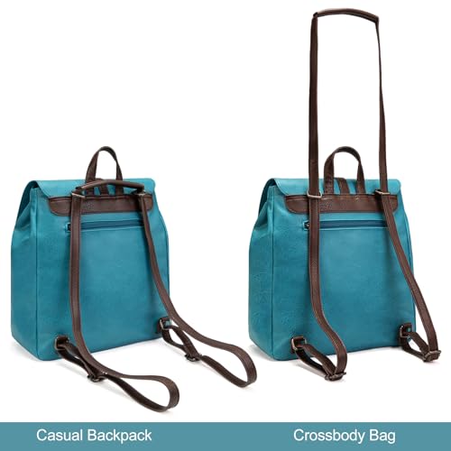 Image of Montana West Backpack Purse for Women Casual Daypack Convertible Crossbody Backpack for Travel Work