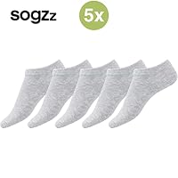 sogzz | 15 Paar | Sneaker Socken 80% Baumwolle Kurzsocken Damen Herren, Low-Cut Füßlinge für Arbeit, Sport und Freizeit (35-38, Grau) – Ansicht 8