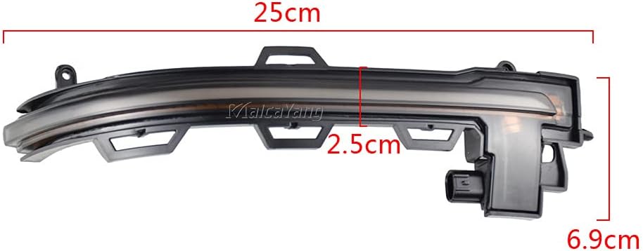 Side Mirror Turn Signal Indicator Blinker Light for BMW X3 F25 X4 F26 X5 F15 M F85 X6 F16 M F86