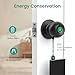 GHome Smart Door Knob Fingerprint Door Lock with Keypad, Biometric Smart Lock - App Control, Interior Door Knob with Key Great for Bedroom, Apartments, Offices and Hotels (K10-01)