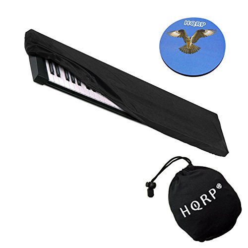 HQRP Funda antipolvo, cubierta para Nektar LX61, Panorama P6 sintetizador + HQRP Posavasos