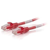 Telegärtner RJ45  Croisé  Réseau Informatique Câble De Raccordement CAT 6a S/FTP 2.00 M Rouge Ignifuge Sans Halogene 1383559