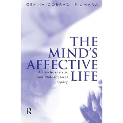 The Mind's Affective Life