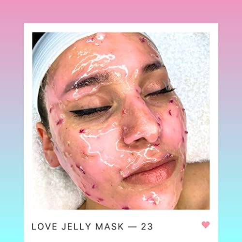 BRÜUN Peel-Off Egyptian Rose Jelly Mask for Face Care  A 23 fl oz Rubber Mask Jar for 30 to 35 Treatments  A Skin Care Moisturizing Gel Mask of Spa Set for Men, Women and Adults