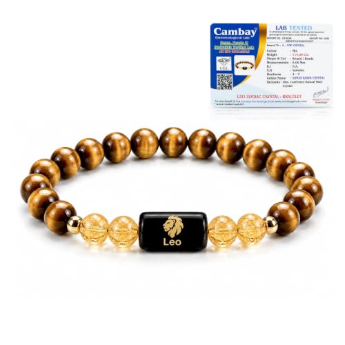Image of Zodiac Bracelet for Men & Women | 12 Zodiac Signs & Rashi Collection | Natural Crystal Bracelets | Lab Tested Natural Stones | Premium Gift Box & Velvet Pouch