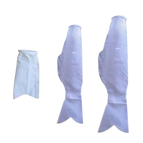 TVETE 純白のこいのぼり【25cm+45cm+70cm】 白色布製こいのぼり DIYの鯉のぼり 室内用 男の子 こどもの日 DIY用品 手作り