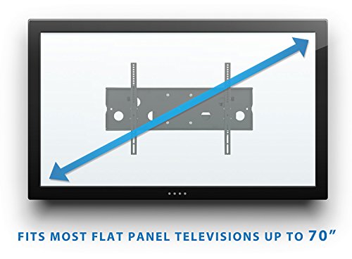image for Mount-It! Long Arm TV Wall Mount with 26 Inch Extension, Swing Out Ful