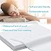 100Pcs Disposable Bed Sheets, 31''x71'' Waterproof Massage Table Sheets, Non-Woven Fabric Massage Table Cover, Breathable Protector Bed Cover for Massage Therapy Tattoo Beauty Salon (White)