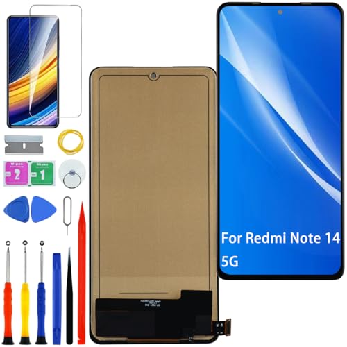 Écran cassé Xiaomi Redmi Note 14 5G ? Réparer avec ce kit LCD TFT 24094RAD4G
