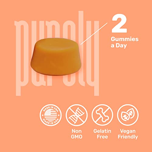 Turmeric Ginger Gummies – Supplement For Immune And Joint Support – Tropical Flavor – Gelatin-Free – Vegan Friendly – Non-Gmo - 60 Gummies #TOP2