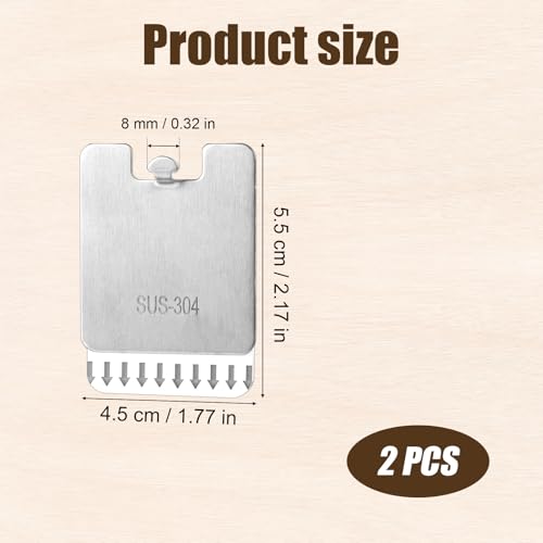 Image of 2pcs Picture Frame Hanging Hooks & 2 Adhesive Strips, Free Hanging Metal Paint Hanging Hooks Kit Picture Hangers Tool Without Nails, No Damage to Wall