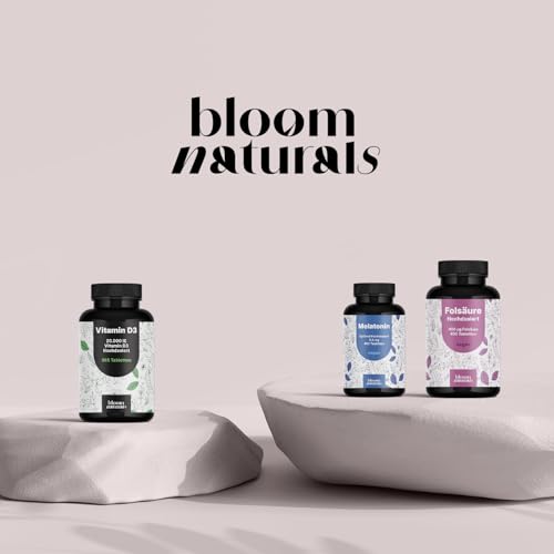 Vitamin D3 20000 IE hochdosiert - 365 Tabletten - vegetarisch & produziert in Deutschland - Laborgeprüft - Verpackung kann variieren