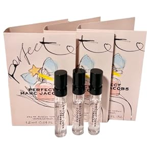 Marc Jacobs Perfect Sample Women Perfume Spray 1.2 ml / 0.04 oz – set of 3