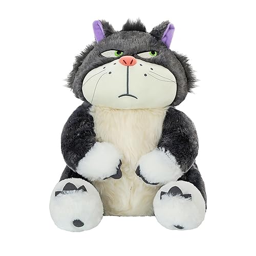 Image of Storescent Cute Angry Cat Plush Cartoon Kawaii Cat Plush Cat Stuffed Animal Birthday Gift for Girls & Boys 35cm