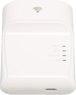 Print Server, 10/100 Mbps Fast Wireless Ethernet USB Printer Server Adapter Adaptive 480Mbps Transmission High Speed Network Print Server Print Sharing Ethernet Parallel Print Server(US Plug)