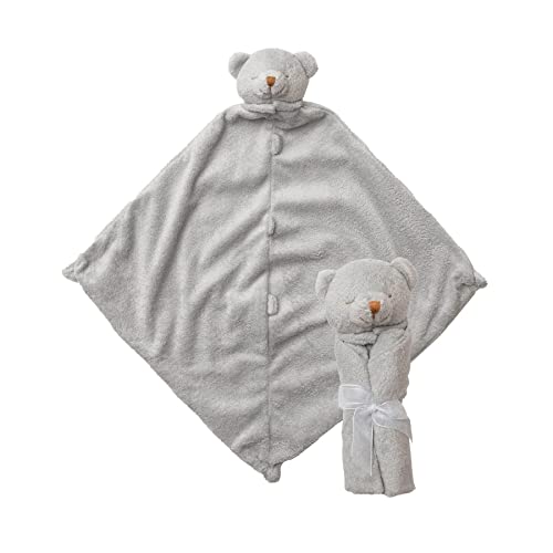 Image of Angel Dear - Grey Bear Blankies Cuddle Twins 2 Piece Set