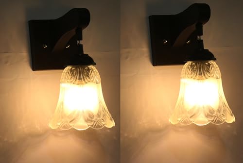 Image of Modern Decorative Designer Wall Light Industries for Living Room, Bedroom, Bedside, and Decorative Lighting Indoor Use, Bulb Not Included (CHAINA GHANTI, 2)
