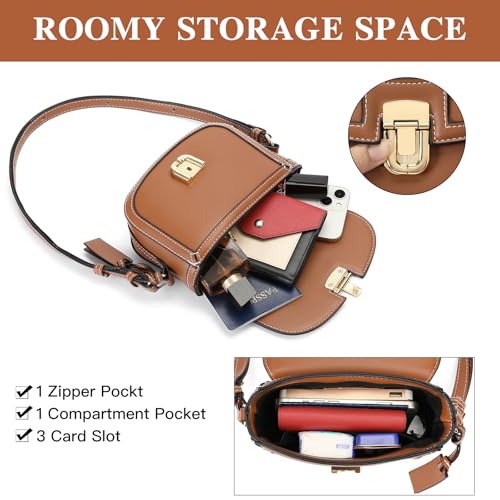 Image of GOIACII Shoulder Bag for Women Small Underarm Ladies Purses Crossbody Handbag