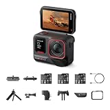 Insta360 Ace Pro 2 Pack Ultimate - Action cam impermeabile 8K progettata con Leica, sensore da 1/1,3", doppio chip IA, alte prestazioni in scarsa luce, schermo direzionale e editing IA