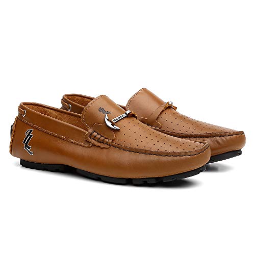 Kit 3 Pares Mocassim Masculino Ancore Em Couro Legitimo Cor:Colorido;Tamanho:41