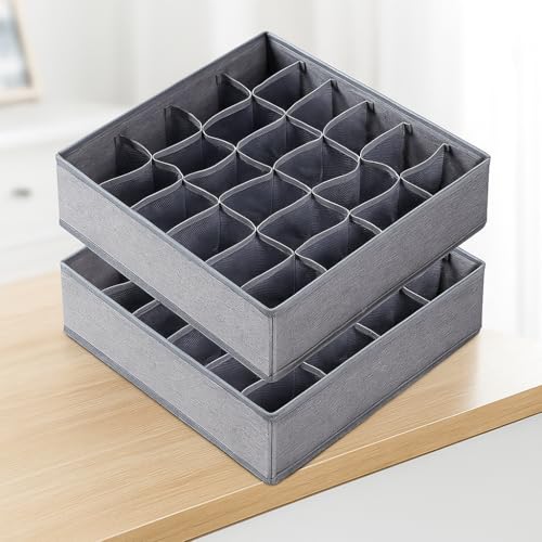 Kit 2 Organizadores Colmeia de Gaveta 24 Divisórias TNT Respiráve...