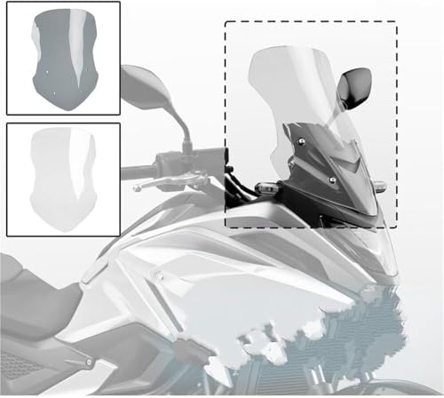 Déflecteur de vent pour NC750X protège de l'air et des projections - 6
