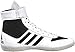 adidas Combat Speed 5 Men's Wrestling Shoes, White/Black, Size 11.5