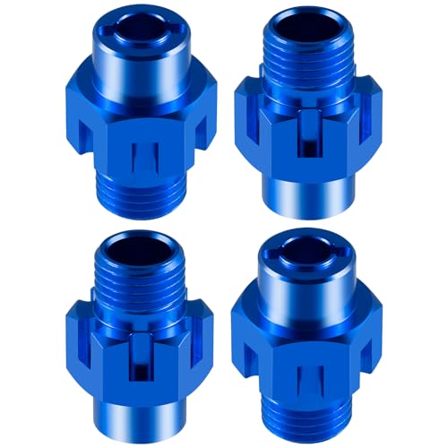 Moyeu hexagonal 17mm JGGZONE alu de 5mm pour élargir la voie Traxxas Jato