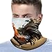 VTCTOASY Proud Rooster Neck Gaiter Personalized Soft Windproof Face Covers Cozy Winter Neck Warmer Gator Scarfs Multipurpose Fashion Breathable Bandana Face Mask Scarf for Adult