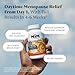 MiM Menopause Day Relief for Women: Premium, Hormone-Free Relief† for Hot Flashes, Brain Fog, Mood, Fatigue, OBGYN-Recommended Supplement, Clinically-Proven, 60 Capsules (30-Day Supply)