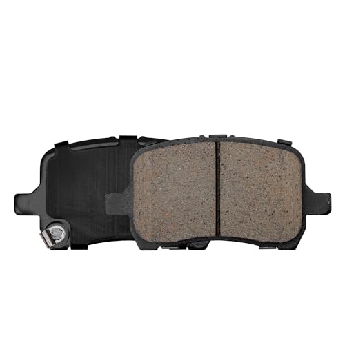 Image of Detroit Axle - Front Ceramic Brake Pads w /Hardware Replacement for Chevrolet HHR Malibu Cobalt Pontiac Pursuit G4 G5 G6 Solstice Saturn Ion Sky - 4pc Set