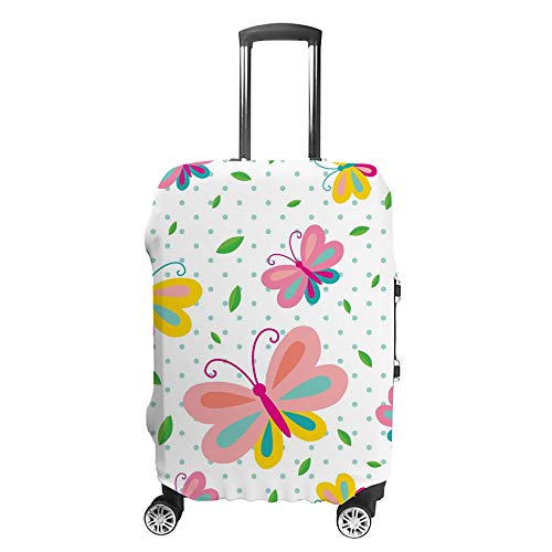 Housse de protection pour bagages voyage papillon en textile premium renforcé